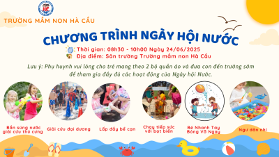 CHƯƠNG TRÌNH NGÀY HỘI NƯỚC