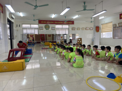GYMKID Ở TRƯỜNG MẦM NON HÀ CẦU